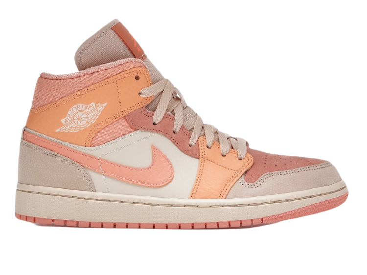 Jordan Mid Apricot Orange