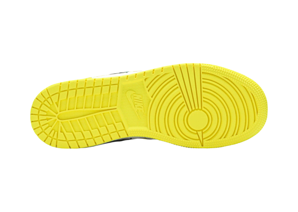 Nike Air Jordan 1 Mid Dynamic Yellow Floral (GS)