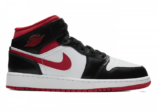 air jordan 1 mid gs metallic red
