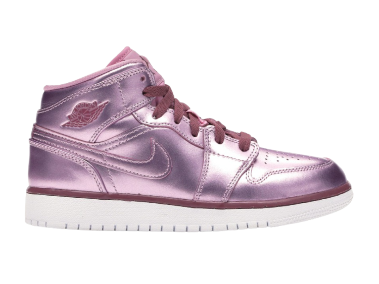 Air Jordan 1 Mid Pink Rise