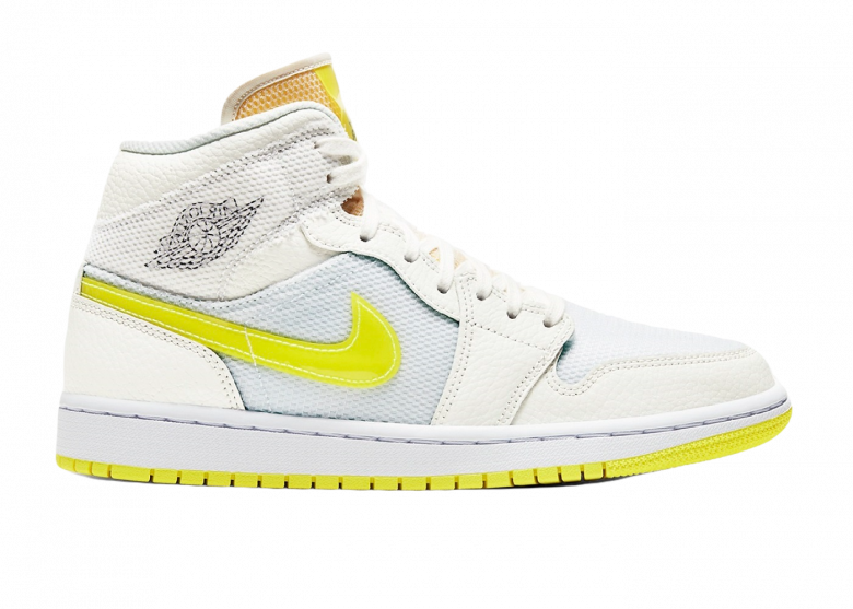 Air Jordan 1 Mid SE Voltage Yellow - Grailify