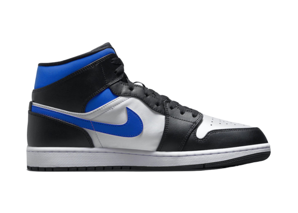 jordan retro 1 blue white and black