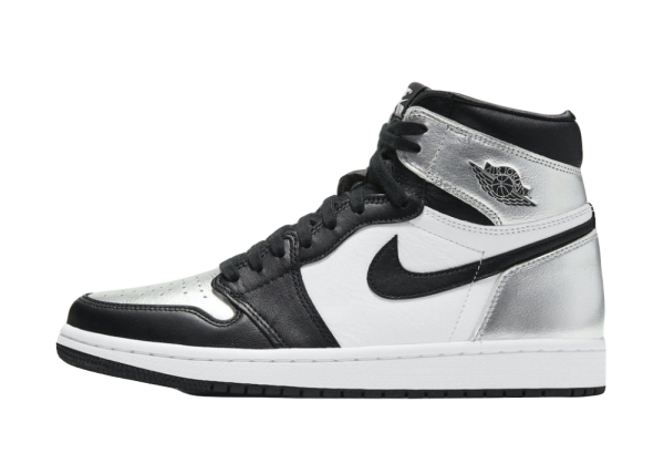 Nike Air Jordan 1 Retro High Silver Toe (W)
