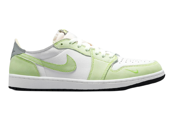 Nike Air Jordan 1 Retro Low White Ghost Green Black