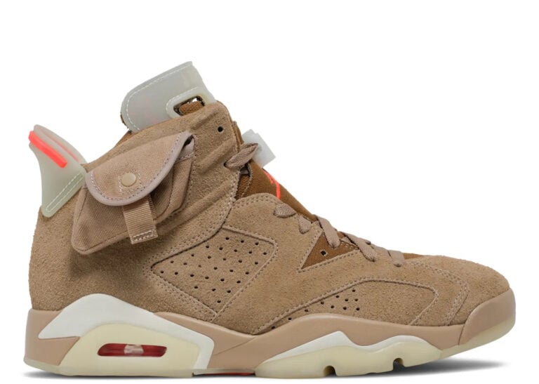 nike jordan 6 retro travis scott british khaki