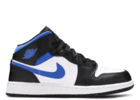Nike Air Jordan 1 Mid White Black Royal (GS)