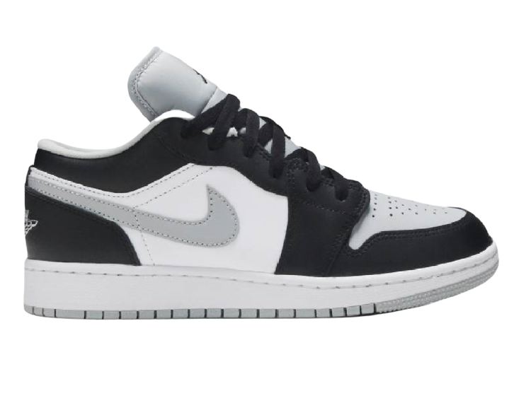 Nike Air Jordan 1 Low Black White Grey (GS)