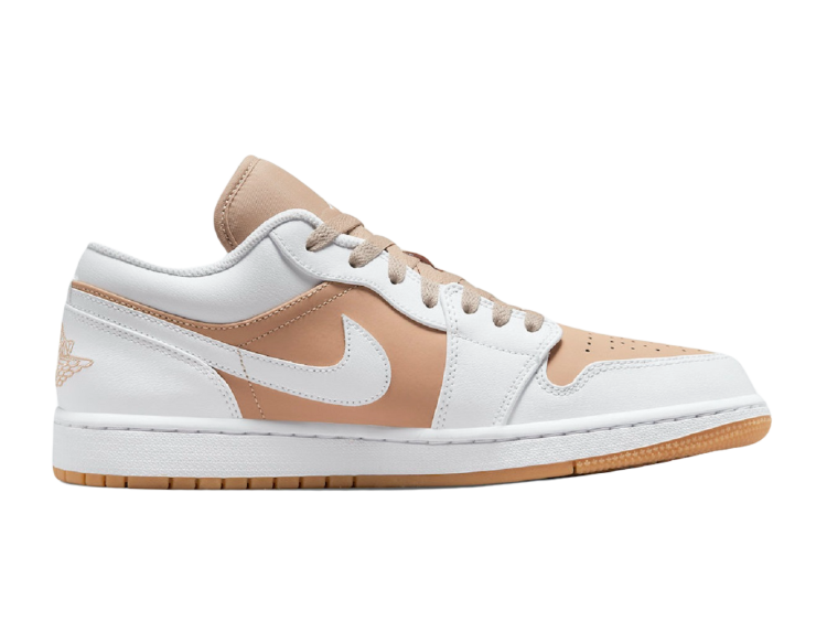 Nike Air Jordan 1 Low White Tan Gum