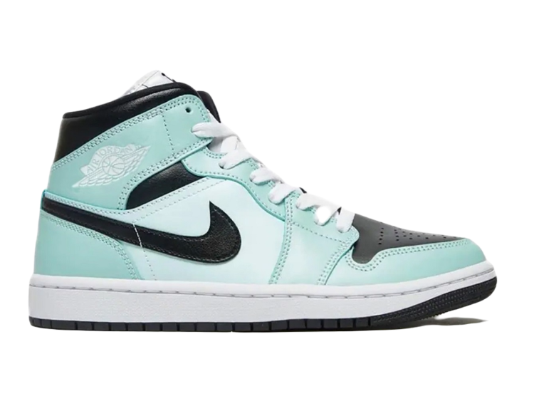 Nike Air Jordan 1 Mid Aqua Blue Tint (W)