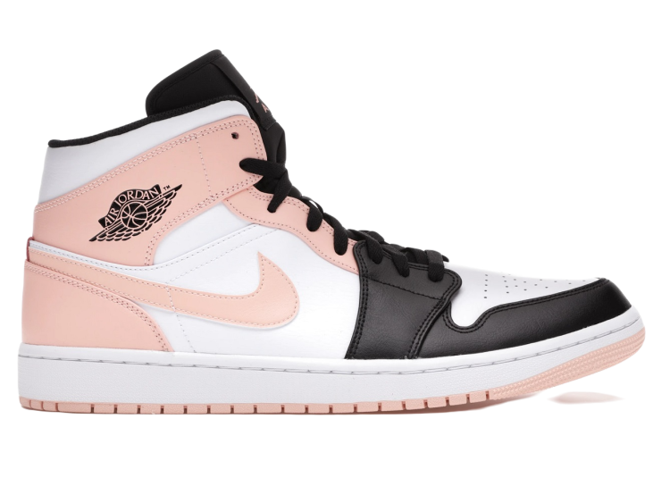 Nike Air Jordan 1 Mid Crimson Tint Toe