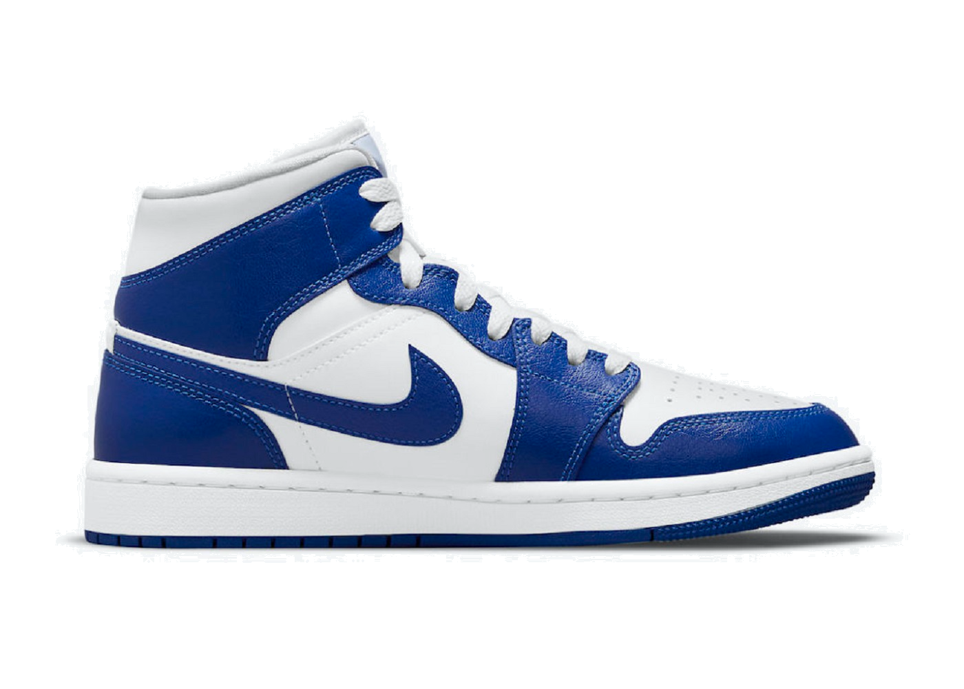 Nike Air Jordan 1 Mid Kentucky Blue (W) BQ6472104 Sneaker Baker