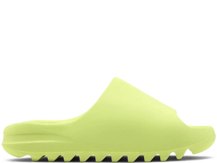 adidas yeezy slide glow green