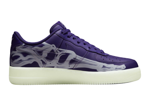 Nike Air Force 1 Low Purple Skeleton Halloween (2021)