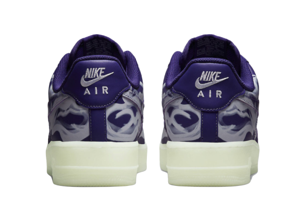 Nike Air Force 1 Low Purple Skeleton Halloween (2021)