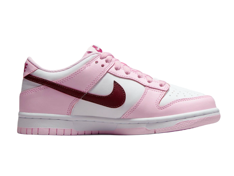 Nike Dunk Low Pink Foam Red White (GS)