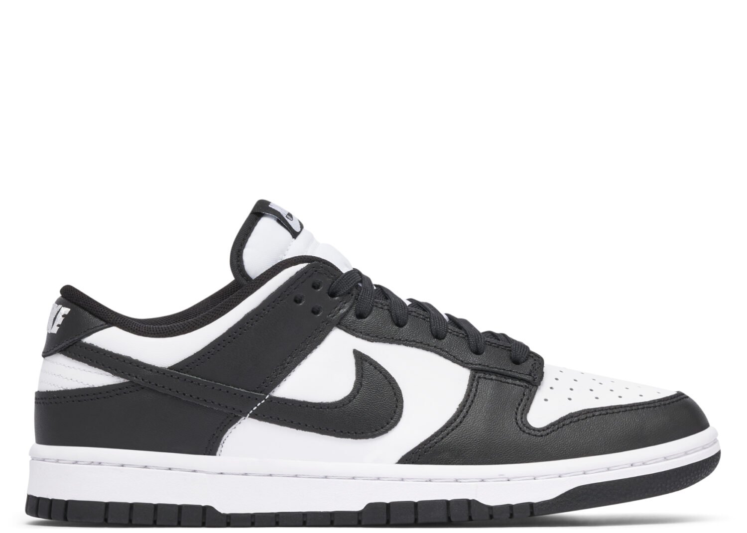 nike dunk low retro white black (2021)