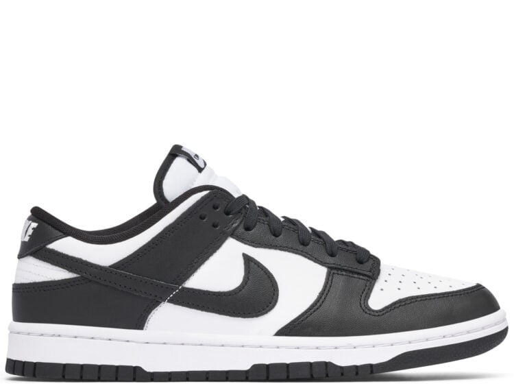 nike dunk low retro white black (2021)