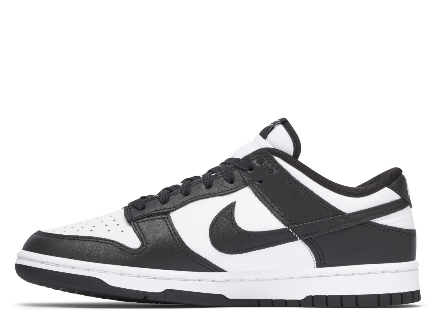 nike dunk low retro white black (2021)