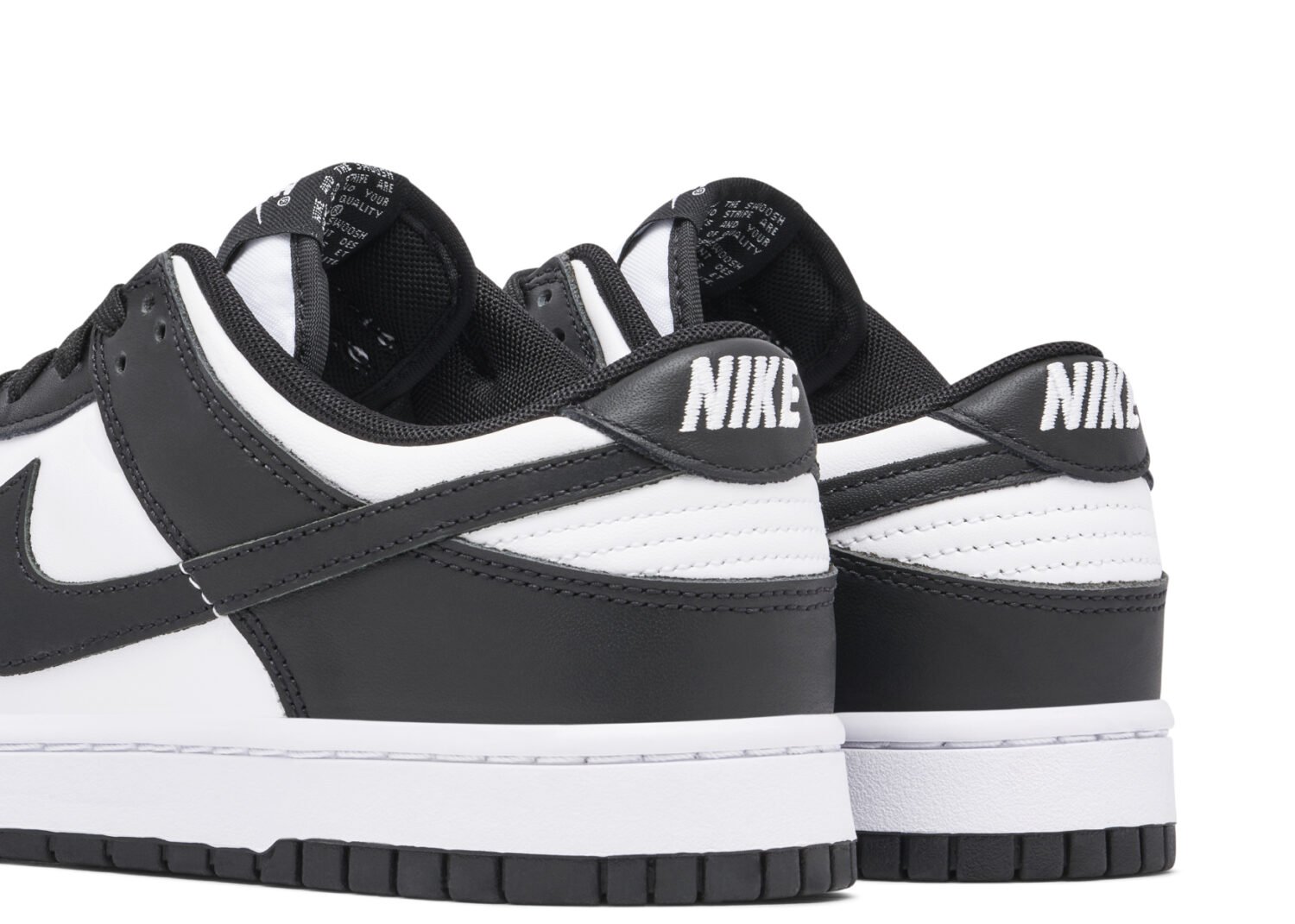 nike dunk low retro white black (2021)