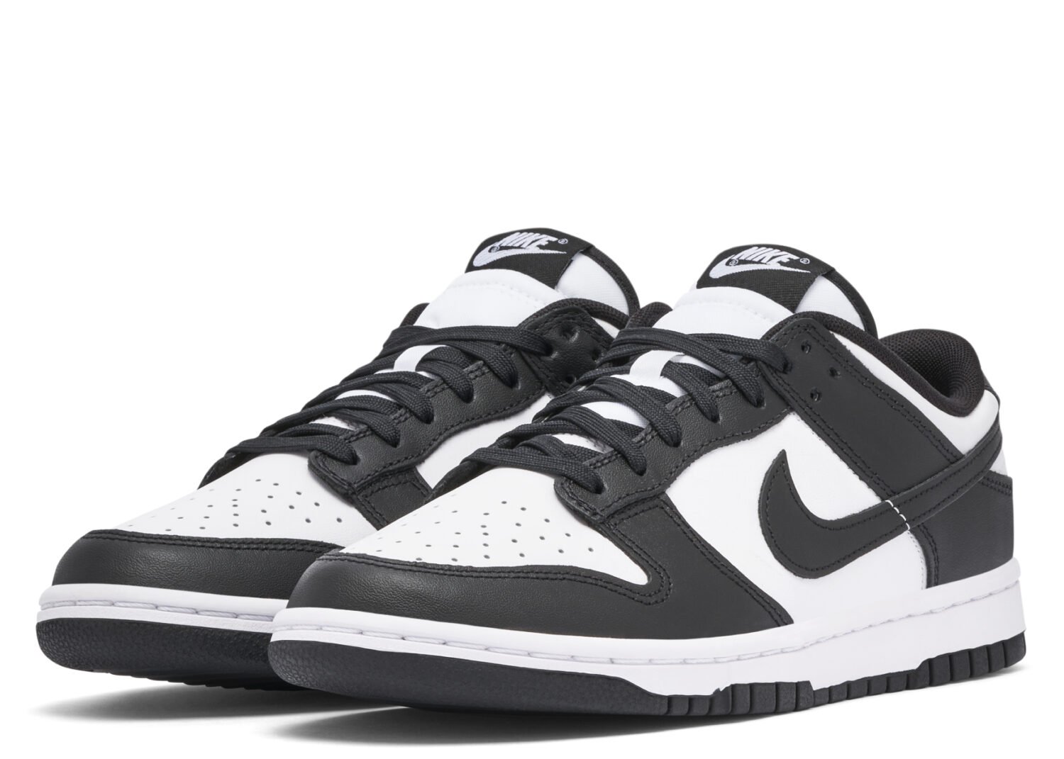 nike dunk low retro white black (2021)