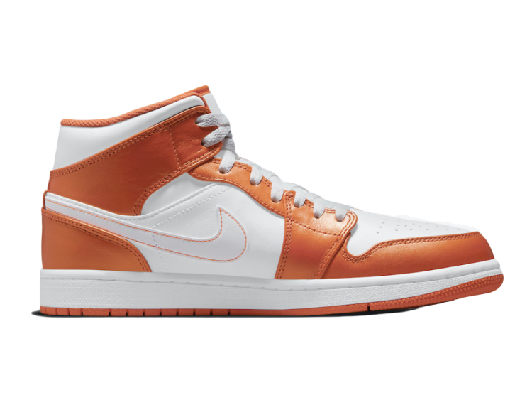 Nike Air Jordan 1 Mid Metallic Orange