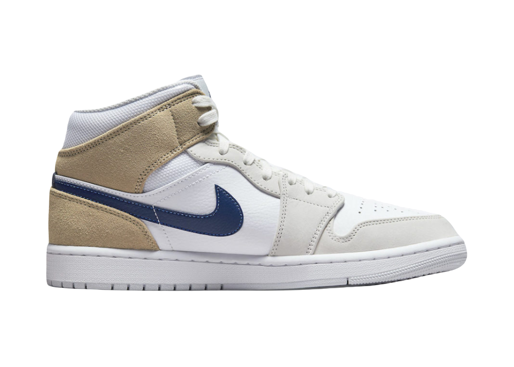 Nike Air Jordan 1 Mid Tan Suede