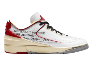 Nike Air Jordan 2 Retro Low SP Off-White White Red