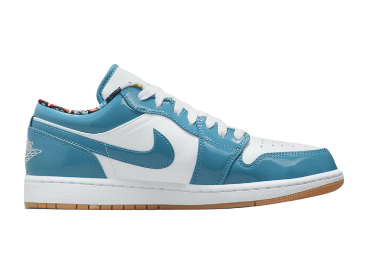 nike air jordan 1 low se barcelona cyber teal