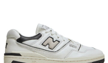 New Balance 550 Cream Black