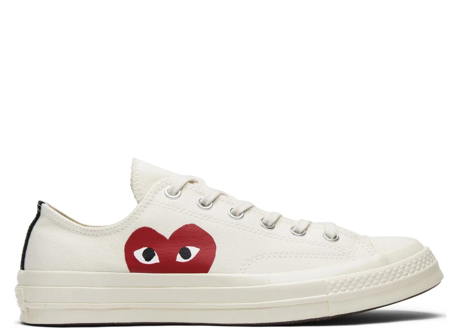 converse chuck taylor all star 70 ox comme des garcons play white