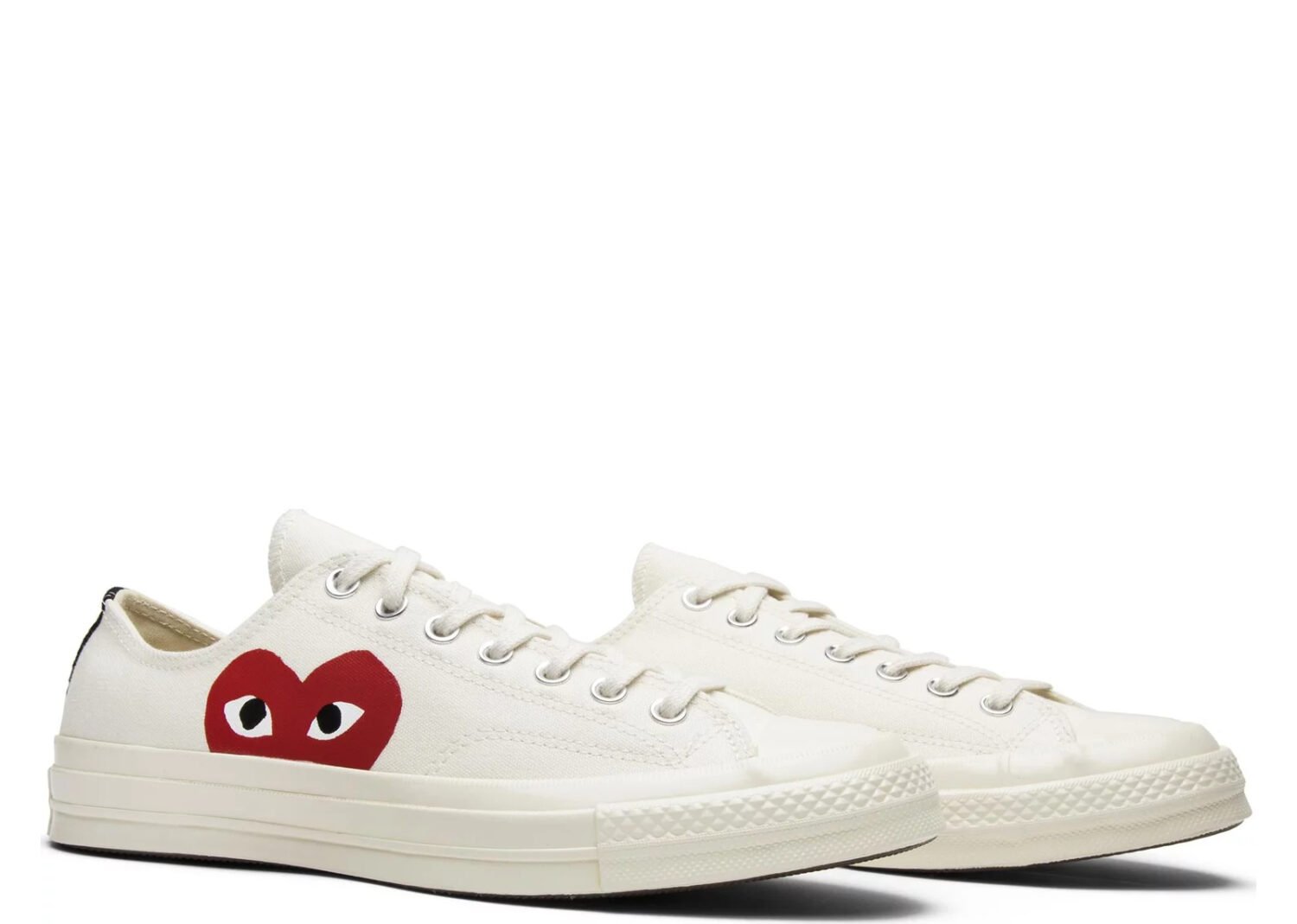 converse chuck taylor all star 70 ox comme des garcons play white