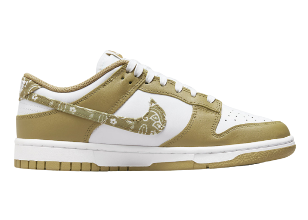 nike dunk low essential paisley pack barley (w)