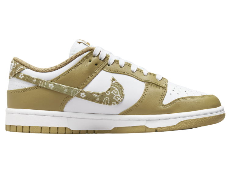 nike dunk low essential paisley pack barley (w)