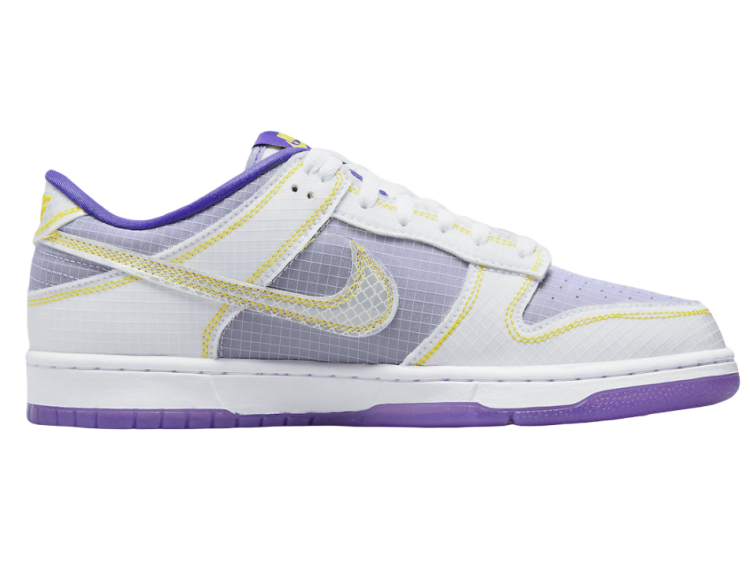 nike dunk low union passport pack court purple