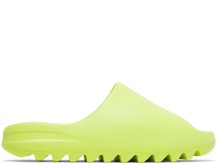 adidas yeezy slide glow green (2022) (restock)