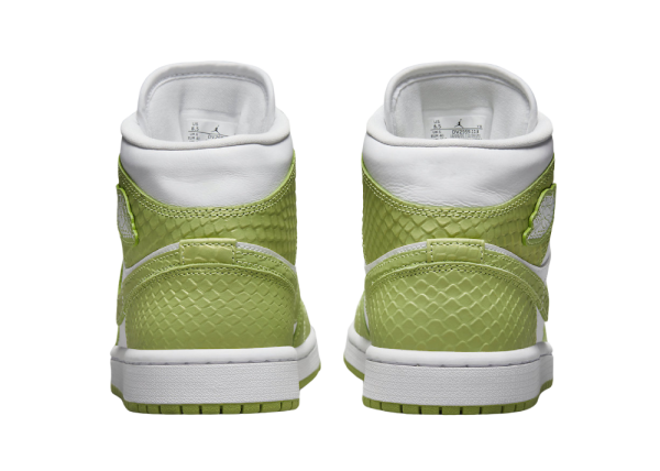 Nike Air Jordan 1 Mid Green Python (W)