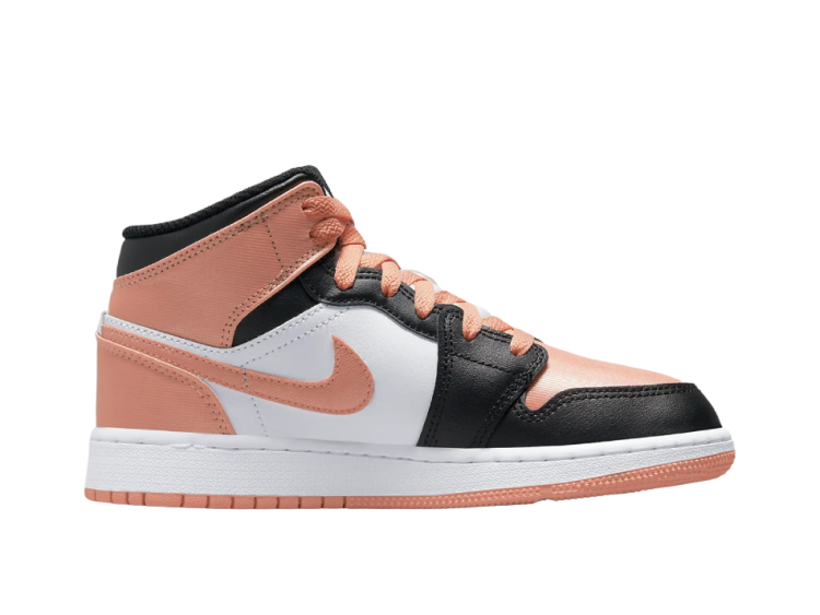 nike air jordan 1 mid madder root (gs)