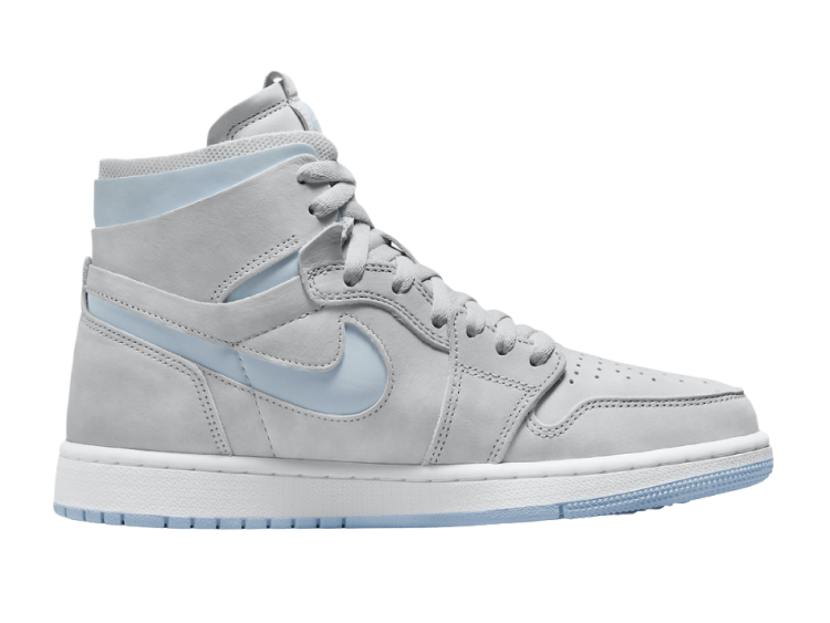 nike air jordan 1 high zoom air cmft grey fog (w)