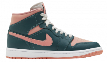 Nike Air Jordan 1 Mid Dark Teal Green (W)
