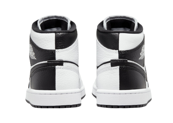 Nike Air Jordan 1 Mid Split Black White (W)