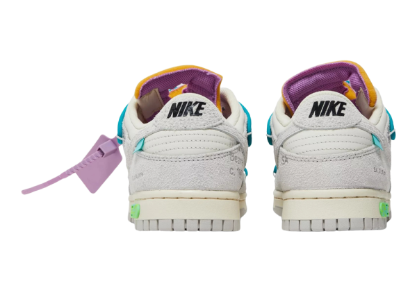 nike dunk low off white lot 363
