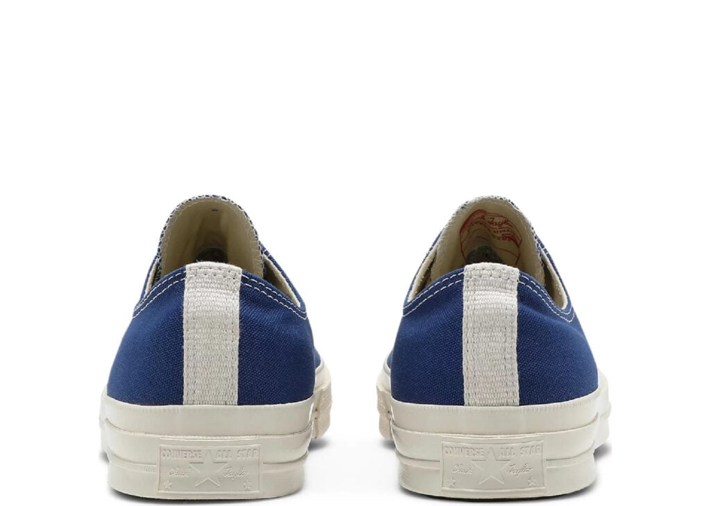 Converse Comme des Garçons PLAY x Chuck 70 Low Blue Quartz Converse Comme des Garçons PLAY x Chuck 70 Low Blue Quartz