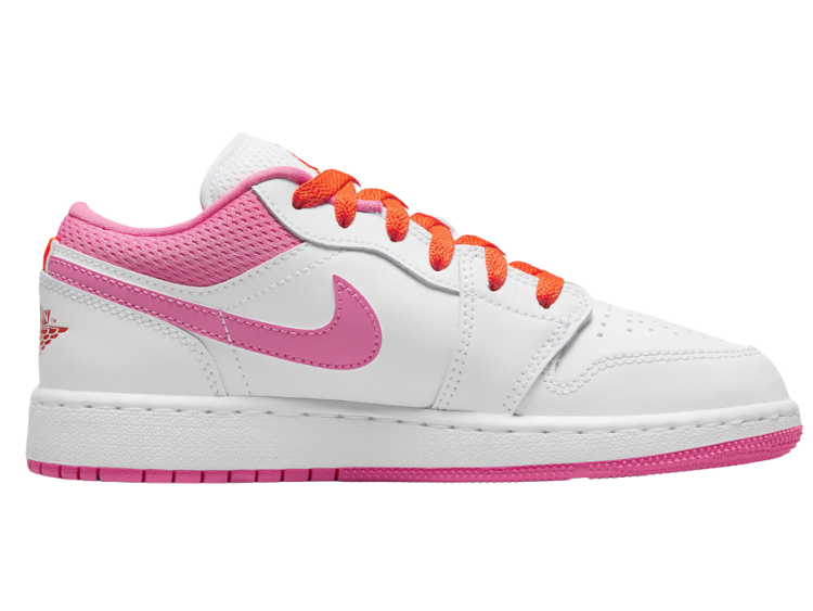 nike air jordan 1 low pinksicle orange (gs)