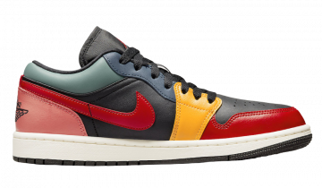 Nike Air Jordan 1 Low SE Black Multi-Color (W)