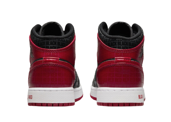 Nike Air Jordan 1 Mid Bred Text (GS)