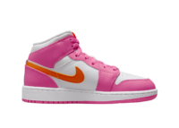 Nike Air Jordan 1 Mid Pinksicle Safety Orange (GS)