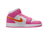 Nike Air Jordan 1 Mid Pinksicle Safety Orange (GS)