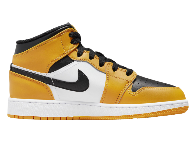 nike air jordan 1 mid taxi (gs)