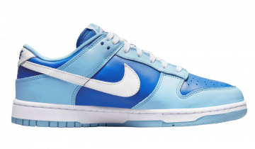 Nike Dunk Low Retro QS Flash White Argon Blue Flash