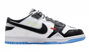 Nike Dunk Low Scrap Black Neutral Grey University Blue White
